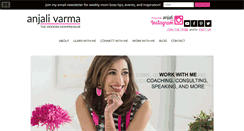 Desktop Screenshot of anjalivarma.com